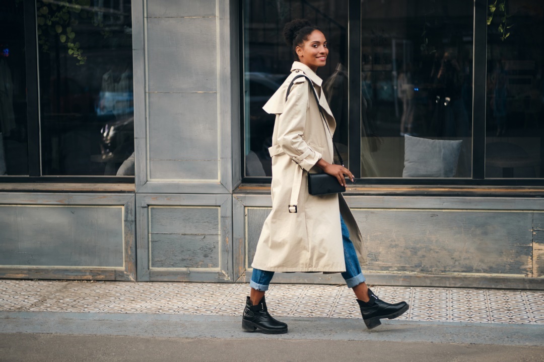 trench femme après accouchement