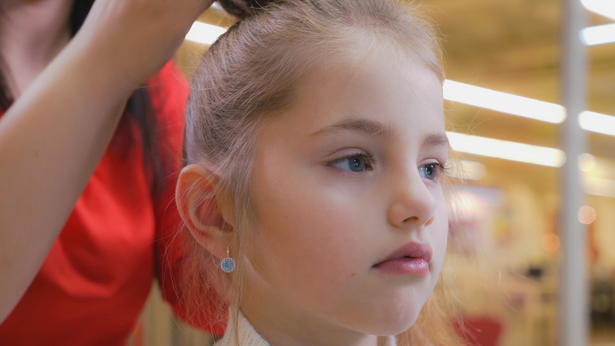 coiffure petite fille facile